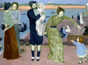 Parisians at the Seaside, 1899